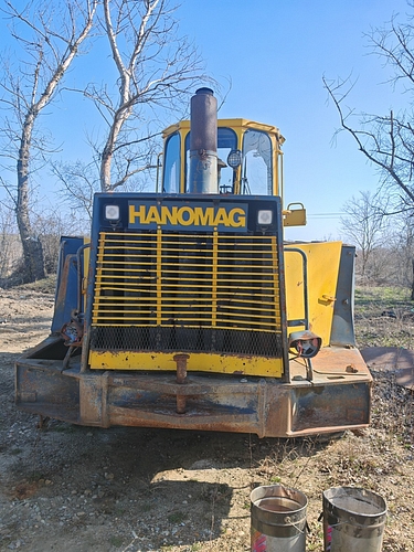 Încărcător frontal HANOMAG 60E, seria 376120558