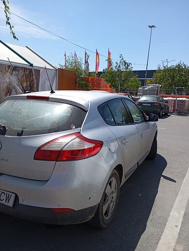 Autoturism marca Renault model Megane culoare Gri