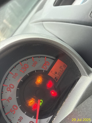 Autoturism marca Toyota culoare Alb