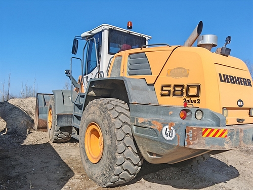 Încărcător frontal LIEBHERR tip L580, an 2010, seria VATZ0459LUB025144
