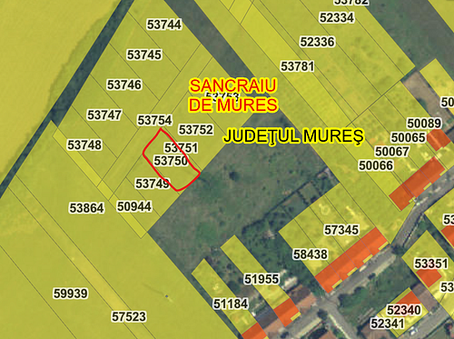Teren construibil - intravilan in suprafata de 424 MP