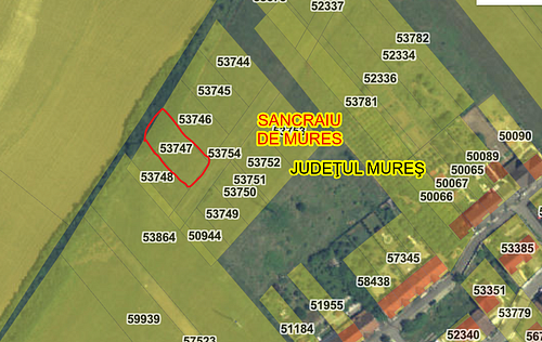 Teren construibil - intravilan in suprafata de 639 MP