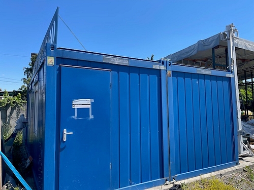 CONTAINER BIROU CU DOUĂ MODULE, DATA EXECUŢIE 2020