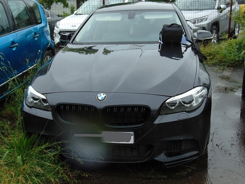 BMW 520D,serie şasiu:WBA5C310040D762654, an fabr.2013, motorină,1995 cmc, nu deţine carte şi certif