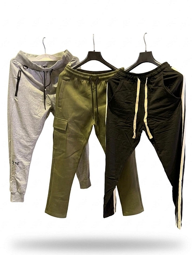 Pantaloni material sintetic