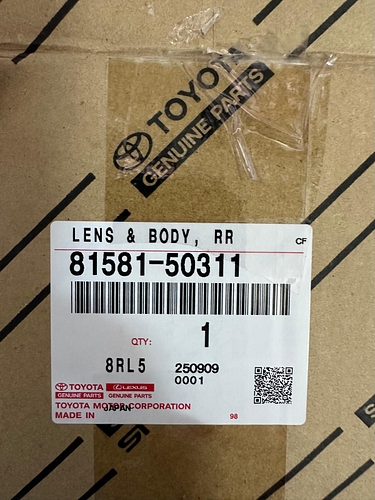 Stop haion stanga Lexus ES -2018/2025