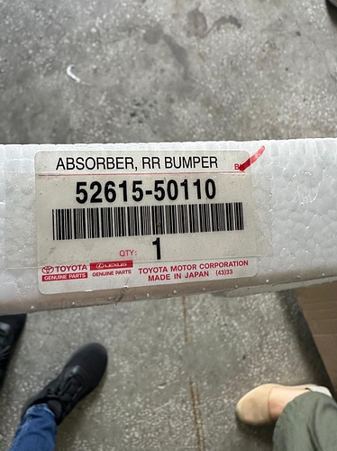 BUMPER BARA SPATE LEXUS ES-2018/2025