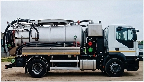 Autovidanja marca IVECO model 190EL28MLC culoare Alb