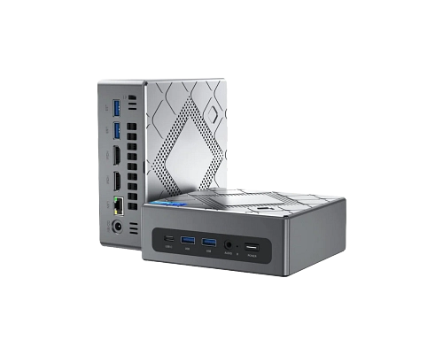 Mini PC NIPOGI® procesor Intel Core i5-12450H pana la 4.4GHz, 16GB DDR4 512G M.2 SSD, 4K HDMI VGA, WiFi 6.0 BT 5.2, Windows 11