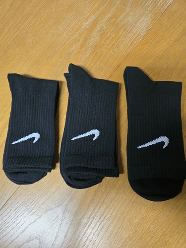 Sosete marka "Nike", culoare neagra, noi.