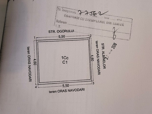 plan amplasament